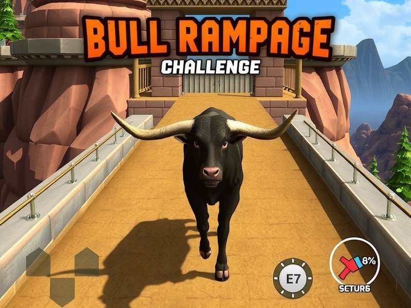 Bull Rampage Challenge Gameplay Screenshot